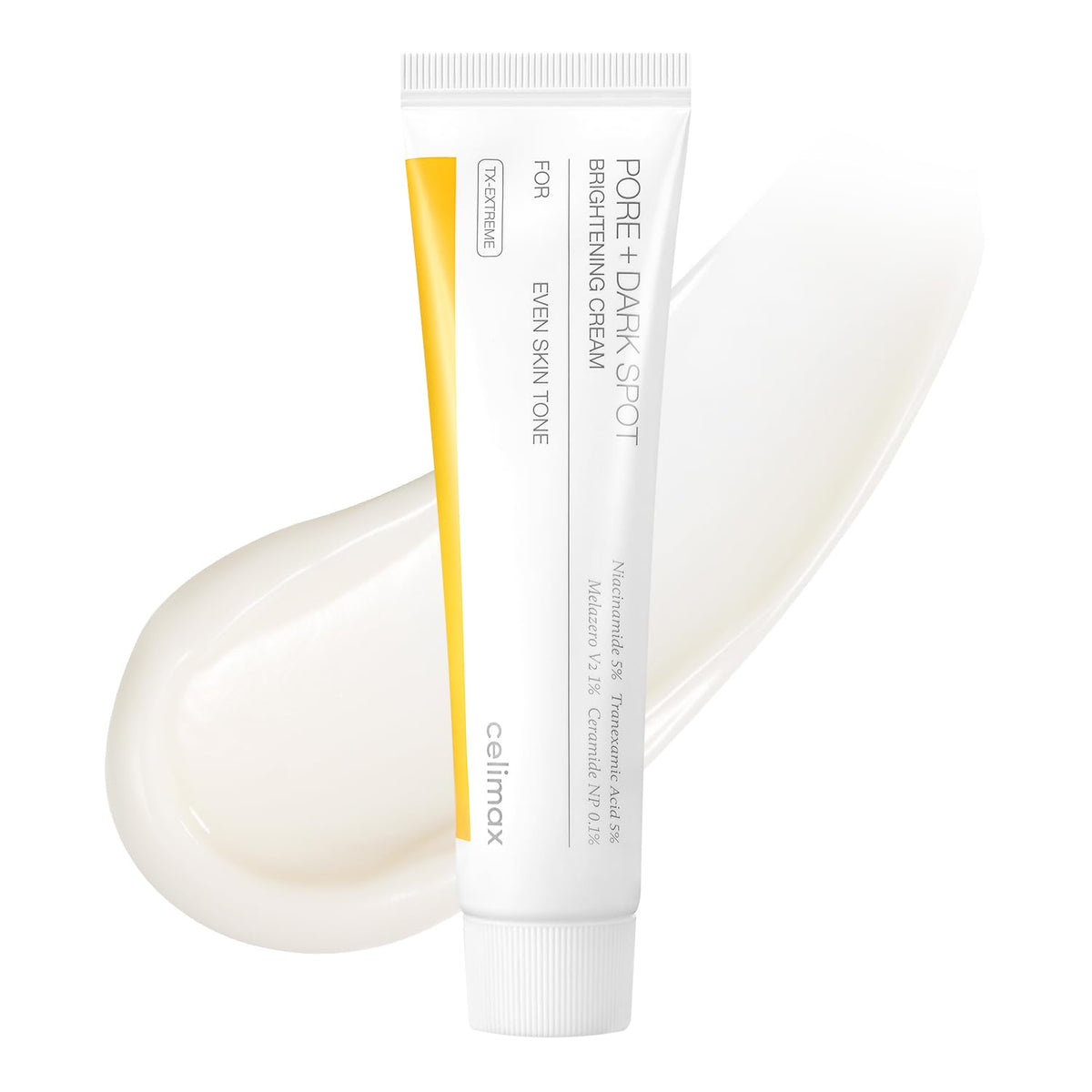 celimax Pore+Dark Spot Brightening Cream front view with packaging