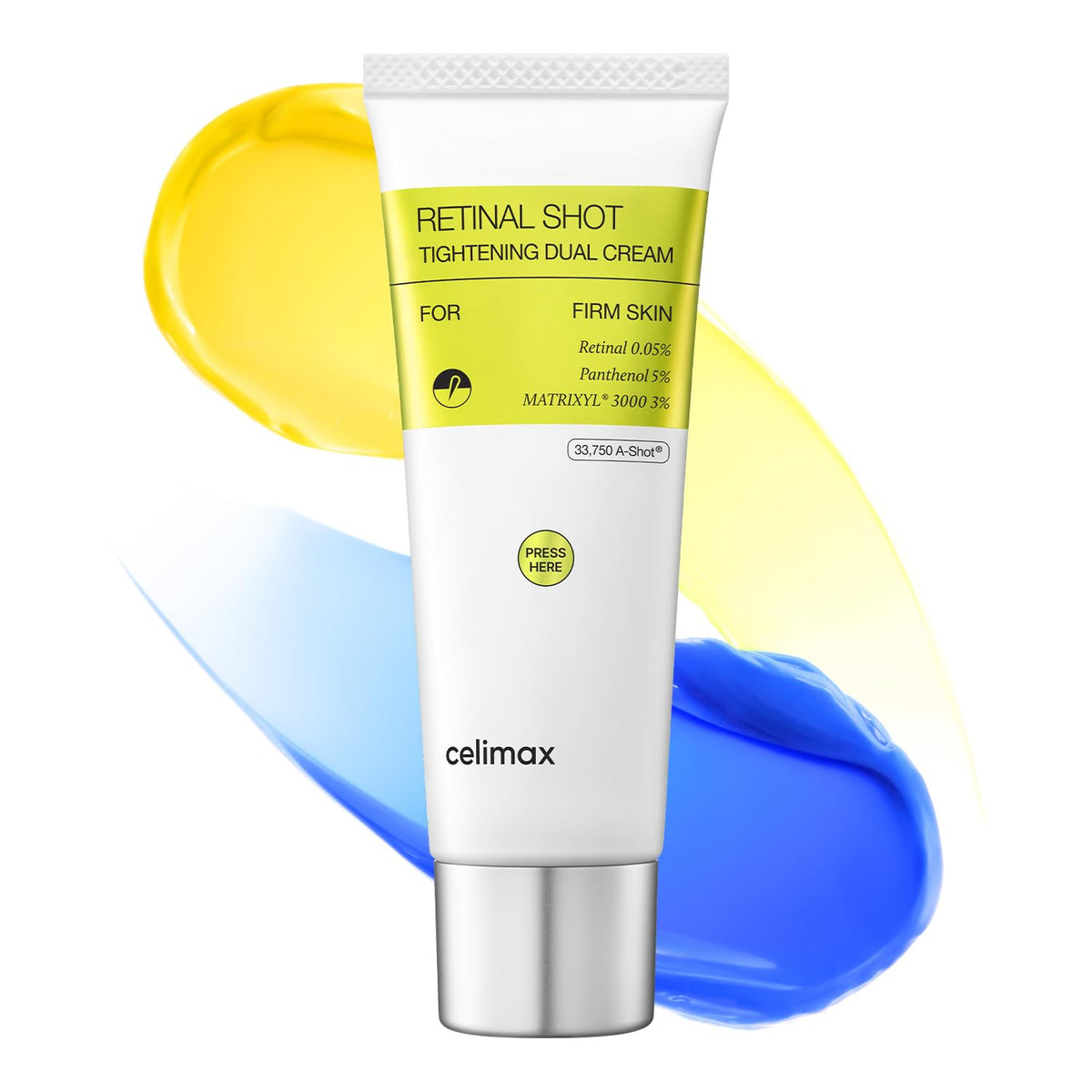 celimax The Vita-A Retinal Shot Dual Cream front view