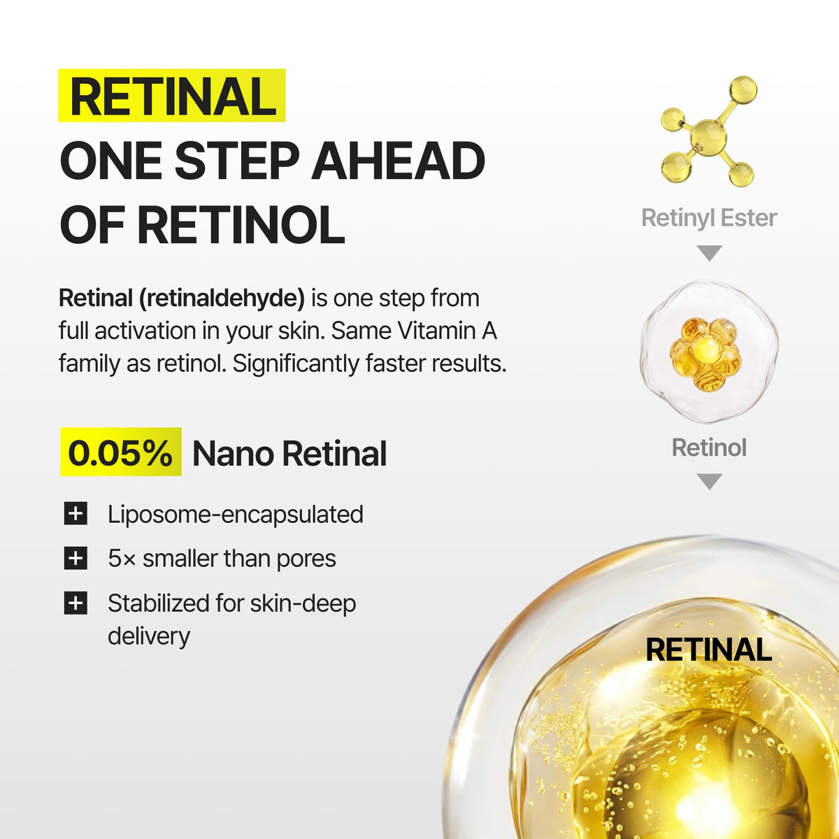 celimax The Vita-A Retinal Shot Dual Cream texture close-up