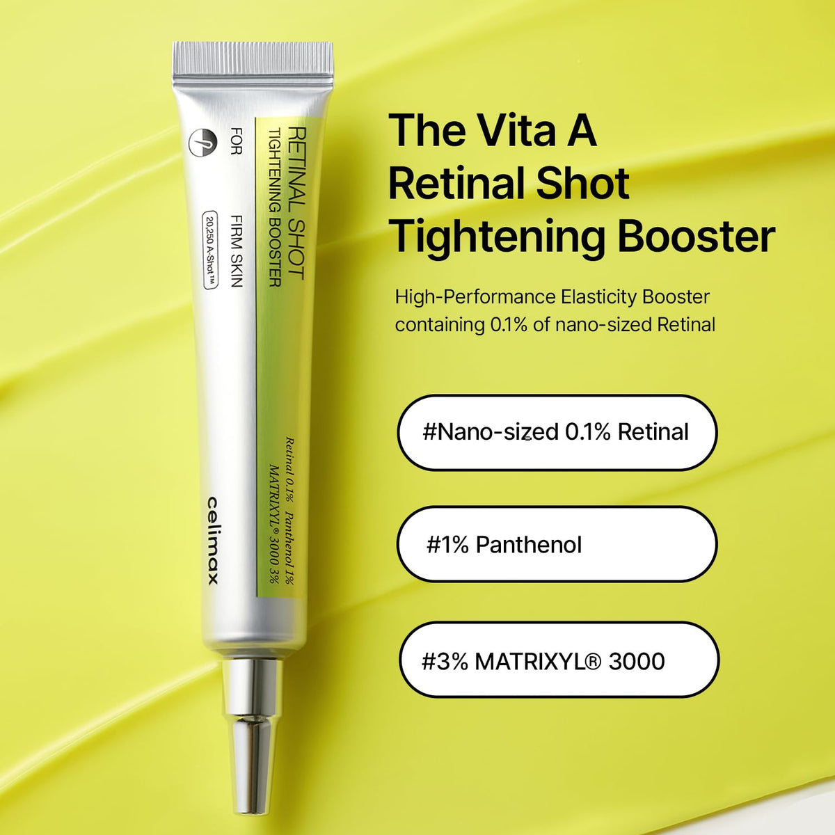 celimax The Vita A Retinal Shot Duo Set bottles side view