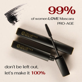 CELLMETICS BEAUTY Mascara in hand demonstrating easy grip