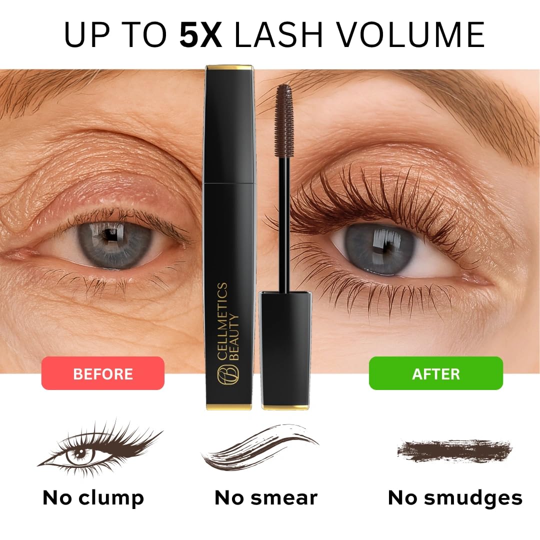 CELLMETICS BEAUTY Mascara wand close-up showing precision tip