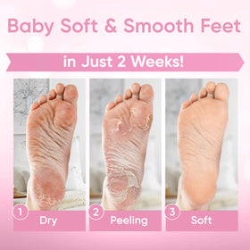 CÉLOR Foot Peel Mask ingredients close-up