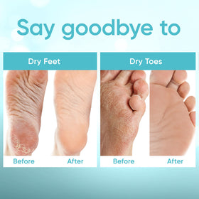 CÉLOR Foot Peel Mask instructions displayed clearly