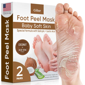 CÉLOR Foot Peel Mask packaging front view