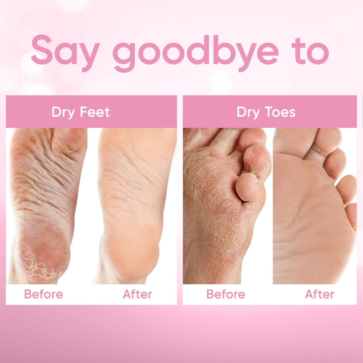 CÉLOR Foot Peel Mask user enjoying foot spa