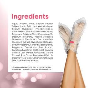 CÉLOR Foot Peel Mask with aloe vera and strawberry extract