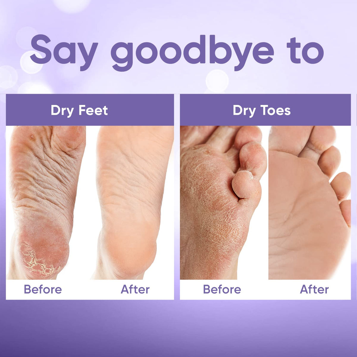 CÉLOR Foot Peeling Mask features Aloe Vera and Lavender