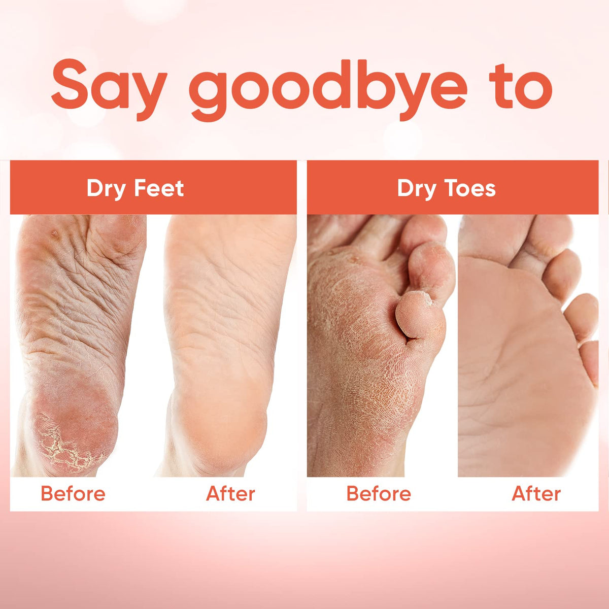 CÉLOR Foot Peeling Mask ingredients list on back of packaging