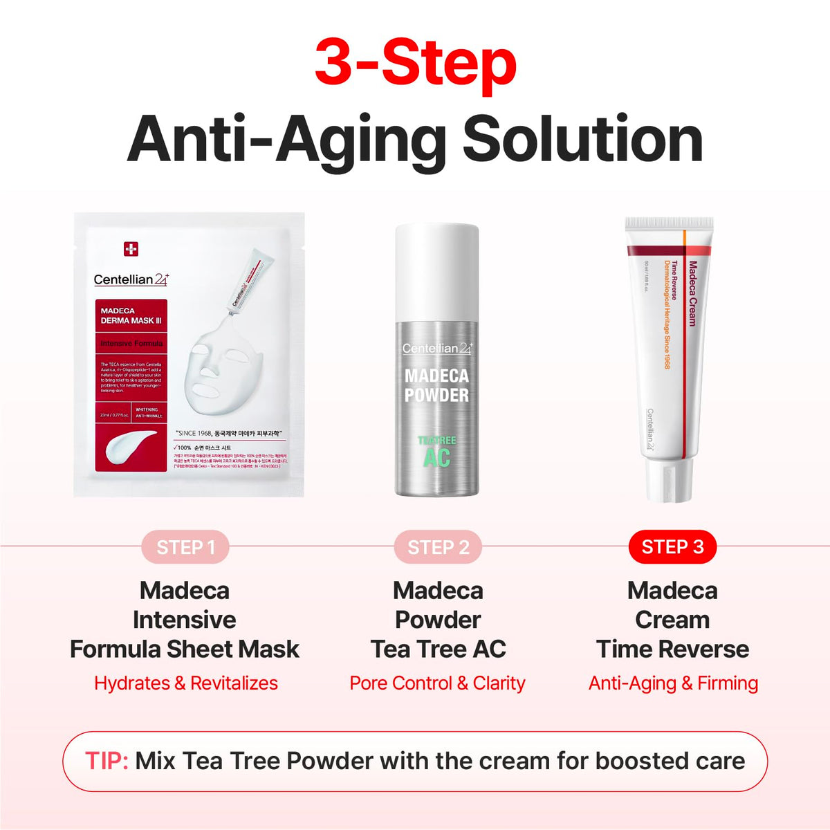 CENTELLIAN 24 Madeca Cream Time Reverse 90g side view