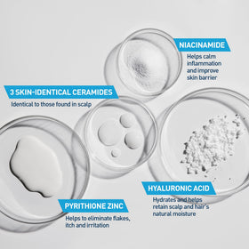 CeraVe 2 In 1 Hydrating Anti Dandruff Shampoo & Conditioner texture close-up