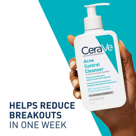 CeraVe Acne Control Cleanser 16 oz back view