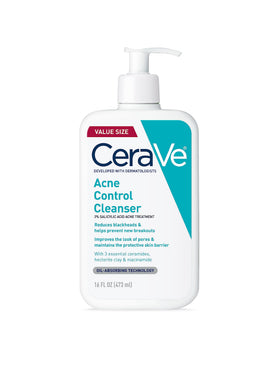 CeraVe Acne Control Cleanser 16 oz front view