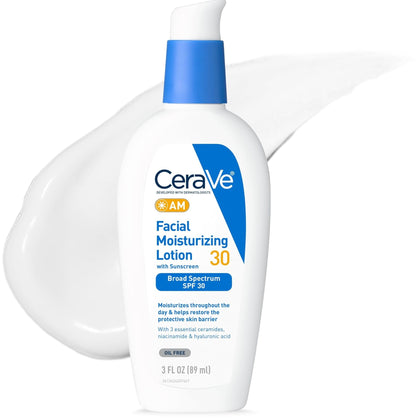 CeraVe AM Facial Moisturizer Lotion SPF 30 front view