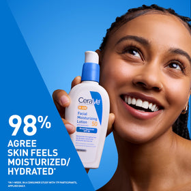 CeraVe AM Facial Moisturizing Lotion SPF 50 side view