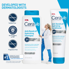 CeraVe Anti Dandruff Conditioner in a hair care routine