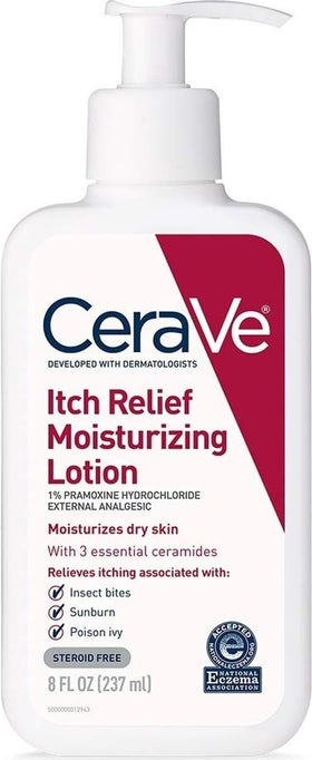 CeraVe Anti Itch Moisturizing Lotion 8 oz front view