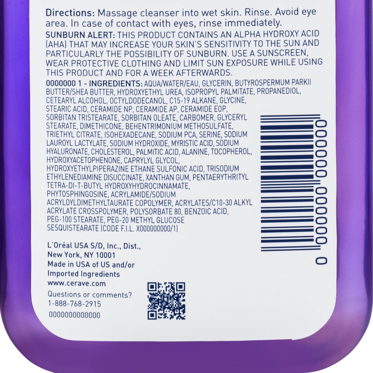 CeraVe Brightening Vitamin C Cleanser application process