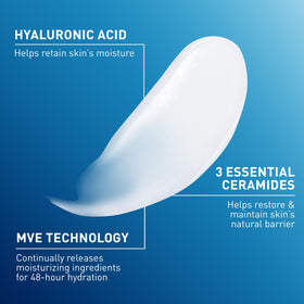 CeraVe Daily Moisturizing Lotion on a bathroom counter