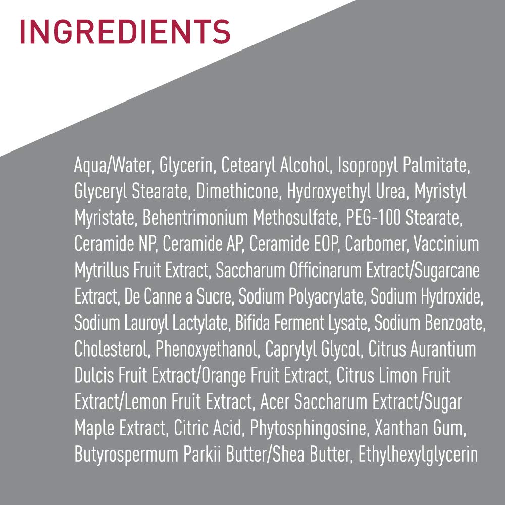 CeraVe Diabetics Dry Skin Moisturizing Cream packaging with ingredients