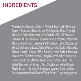 CeraVe Diabetics Dry Skin Moisturizing Cream packaging with ingredients
