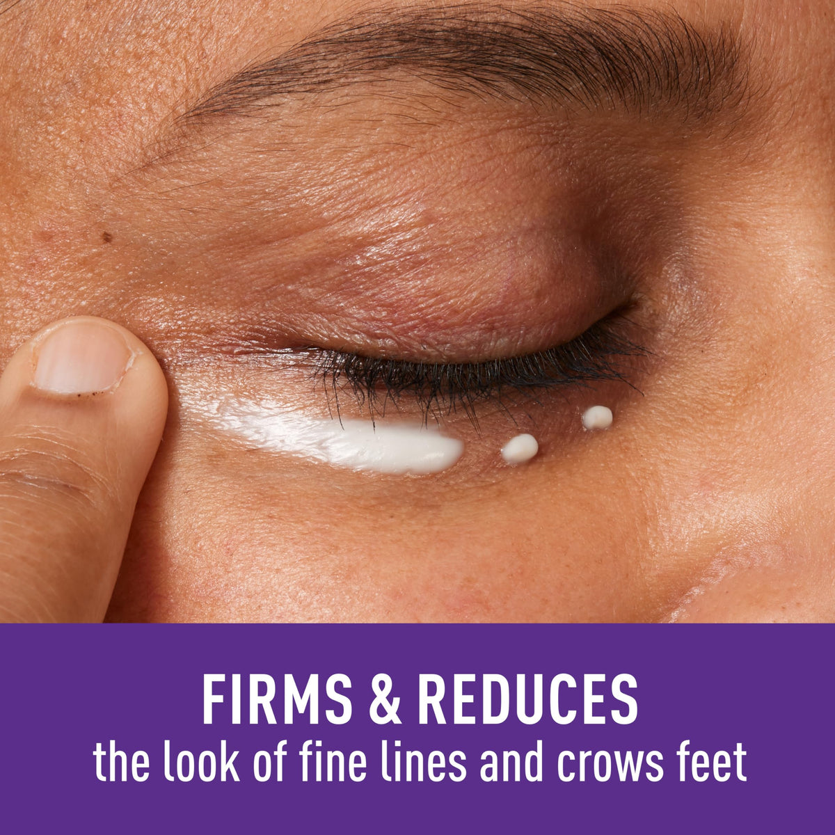 CeraVe Eye Cream showing texture on a fingertip