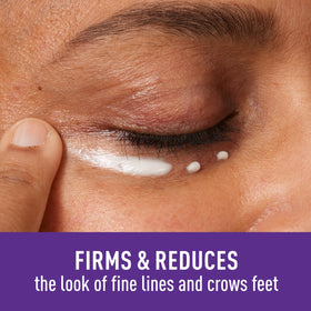 CeraVe Eye Cream showing texture on a fingertip