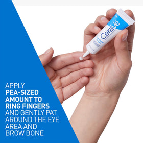 CeraVe Eye Repair Cream application on skin