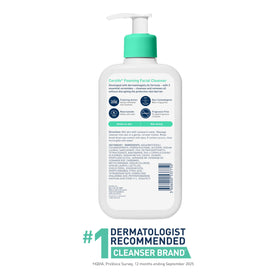 CeraVe Foaming Facial Cleanser 12fl oz with ingredients