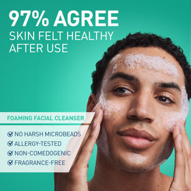 CeraVe Foaming Facial Cleanser 19oz foam texture