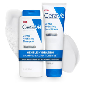 CeraVe Gentle Hydrating Shampoo and Conditioner Set front view