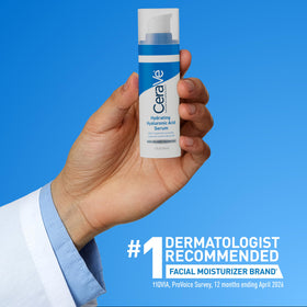 CeraVe Hyaluronic Acid Serum application on skin