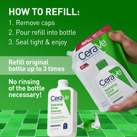CeraVe Hydrating Cleanser texture close-up