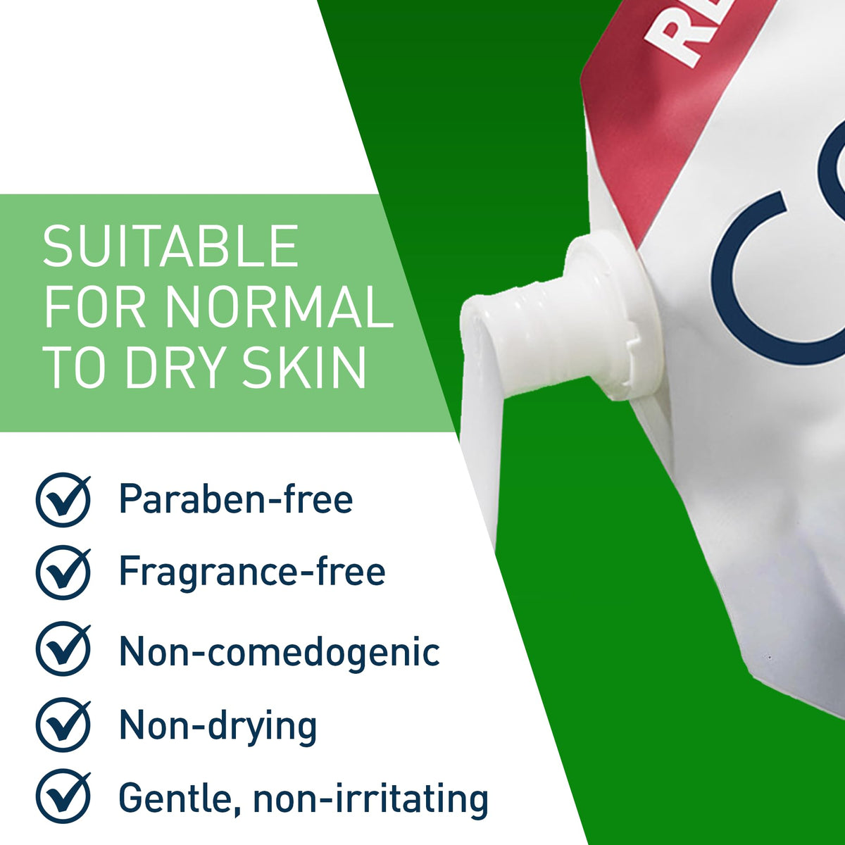 CeraVe Hydrating Cleanser with hyaluronic acid ingredients