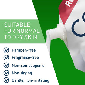 CeraVe Hydrating Cleanser with hyaluronic acid ingredients