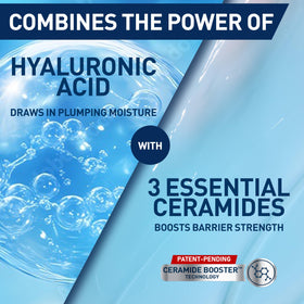 CeraVe Hydrating Hyaluronic Acid Water Gel Moisturizer application on skin