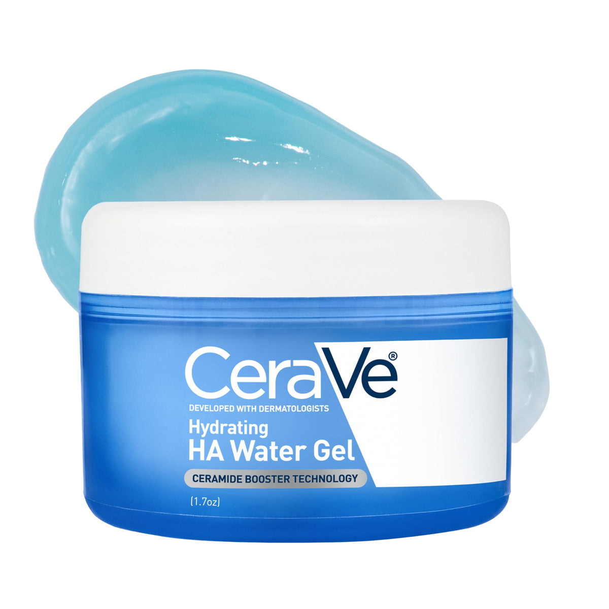 CeraVe Hydrating Hyaluronic Acid Water Gel Moisturizer front view