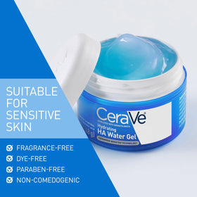 CeraVe Hydrating Hyaluronic Acid Water Gel Moisturizer side view