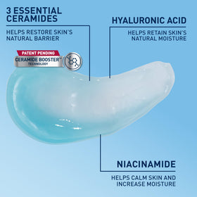 CeraVe Hydrating Hyaluronic Acid Water Gel Moisturizer with ingredients