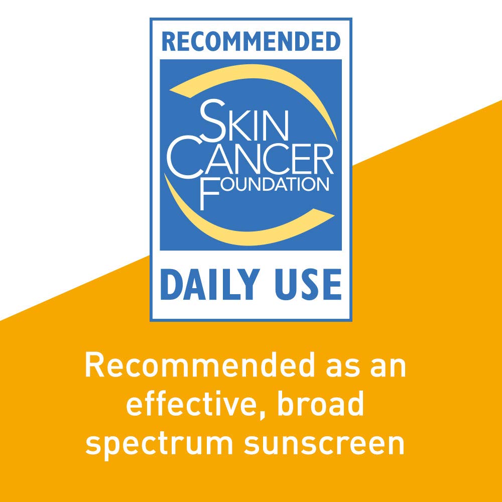 CeraVe Hydrating Mineral Sunscreen SPF 50 on bathroom counter
