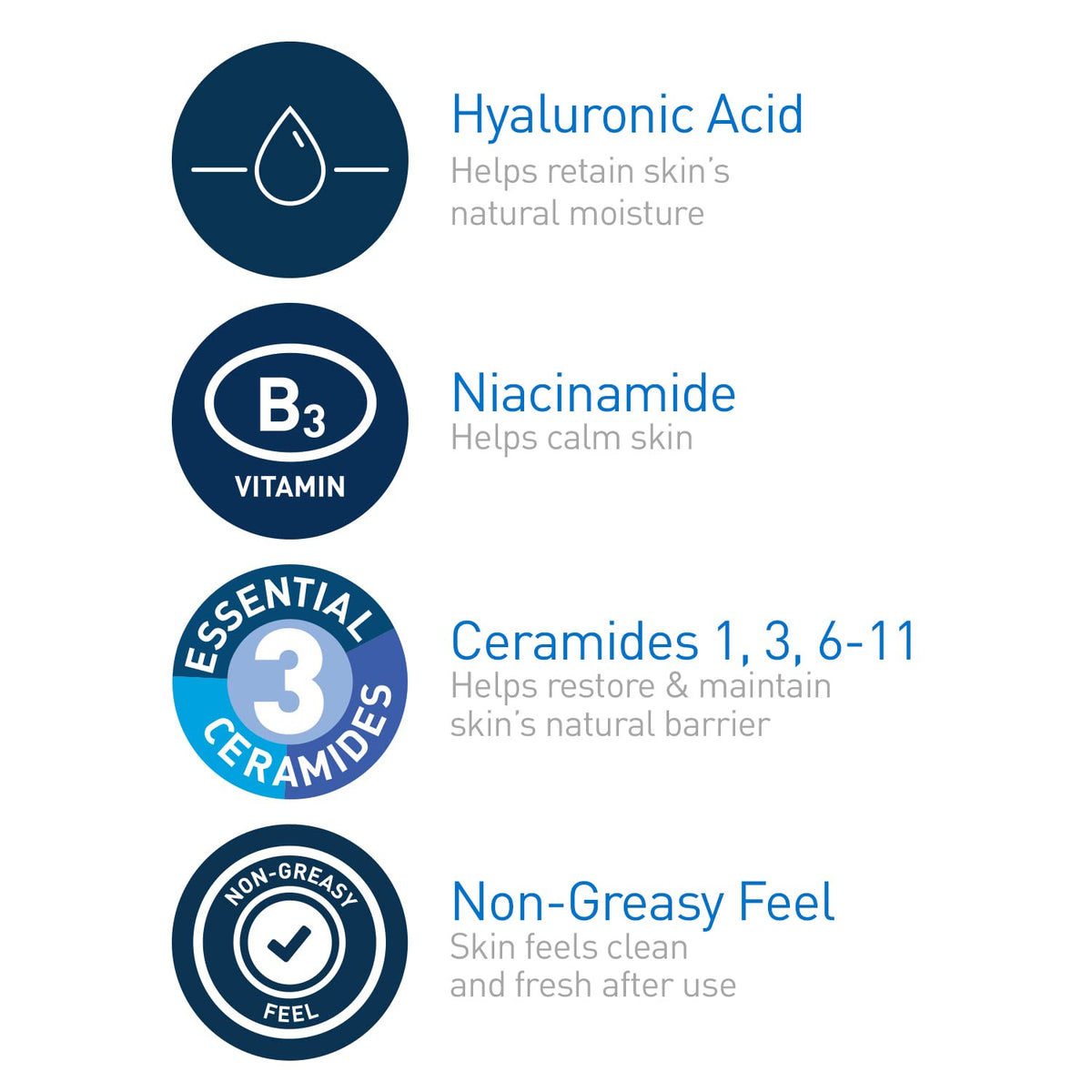 CeraVe Hydrating Toner ingredients list on packaging