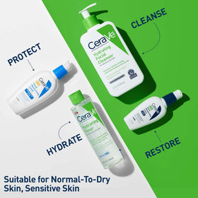 CeraVe Hydrating Toner lifestyle scene on bathroom counter