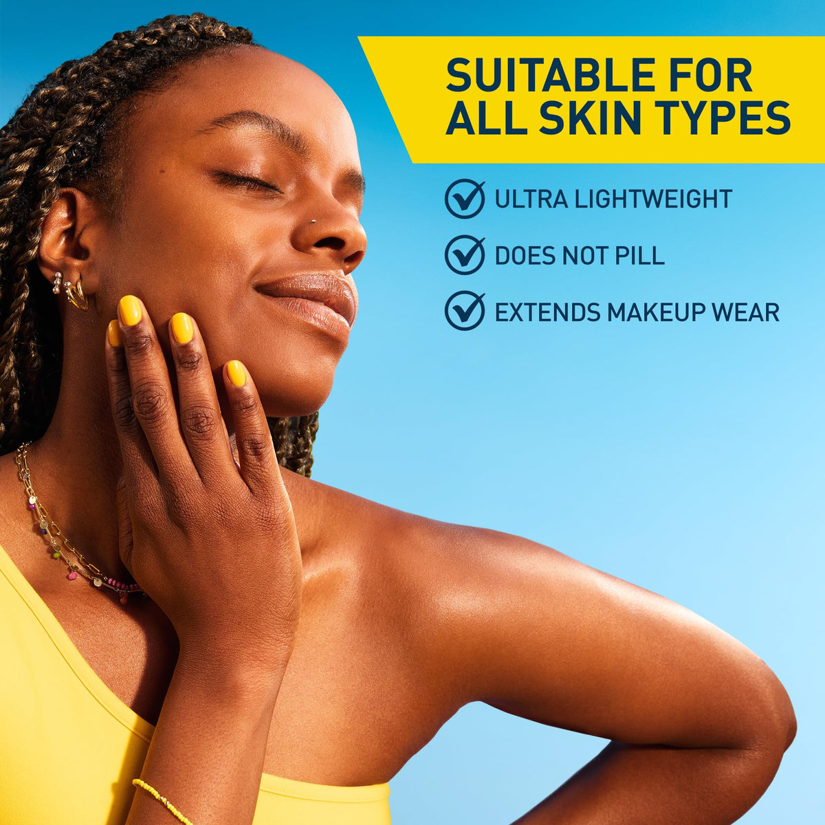 CeraVe Invisible Mineral Sunscreen SPF 50 with packaging