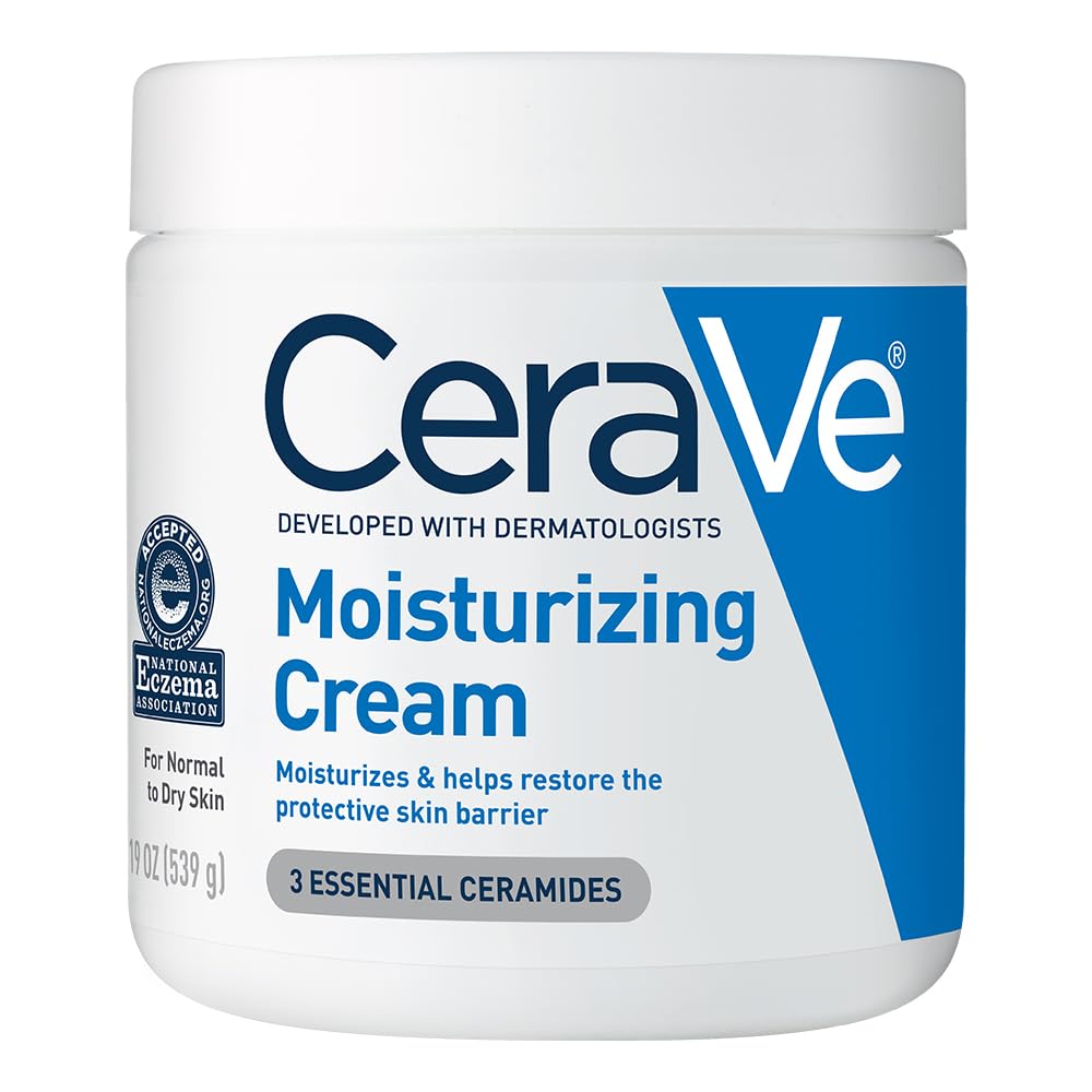 CeraVe Moisturizing Cream 19oz front view with smooth texture