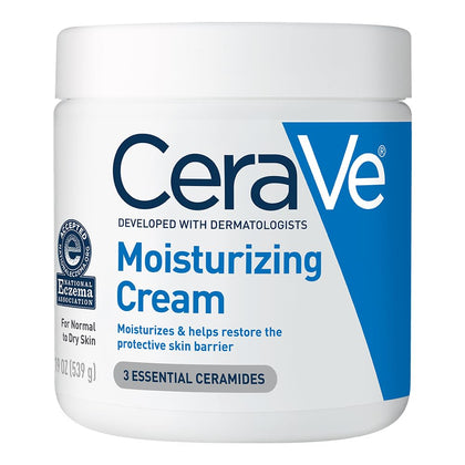 CeraVe Moisturizing Cream 19oz front view with smooth texture