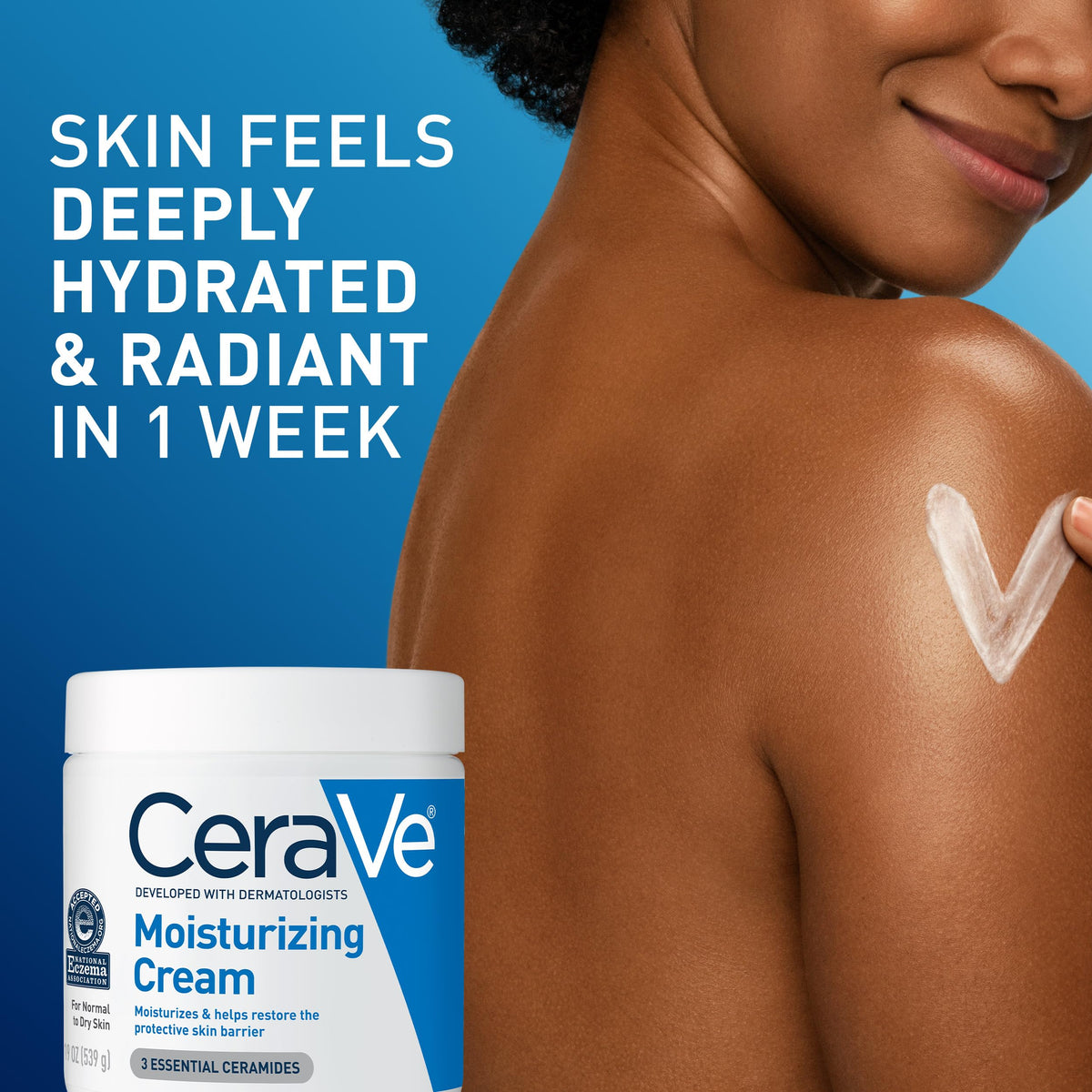 CeraVe Moisturizing Cream 19oz with ingredients list