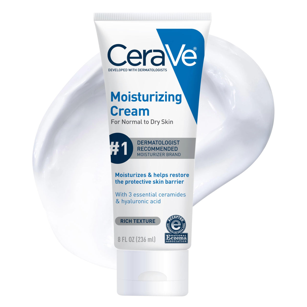 CeraVe Moisturizing Cream 8 Fl Oz front view