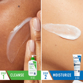 CeraVe Moisturizing Cream jar with rich texture visible