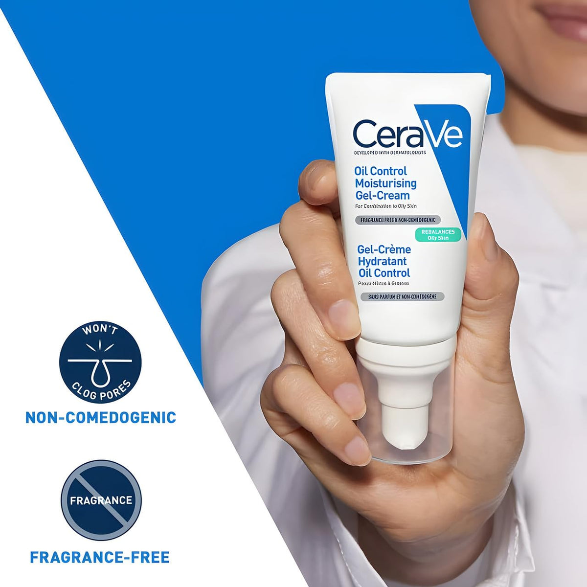 CeraVe Oil Control Gel-Cream texture close-up
