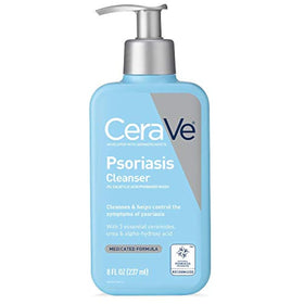 CeraVe Psoriasis Cleanser 8oz front view with label